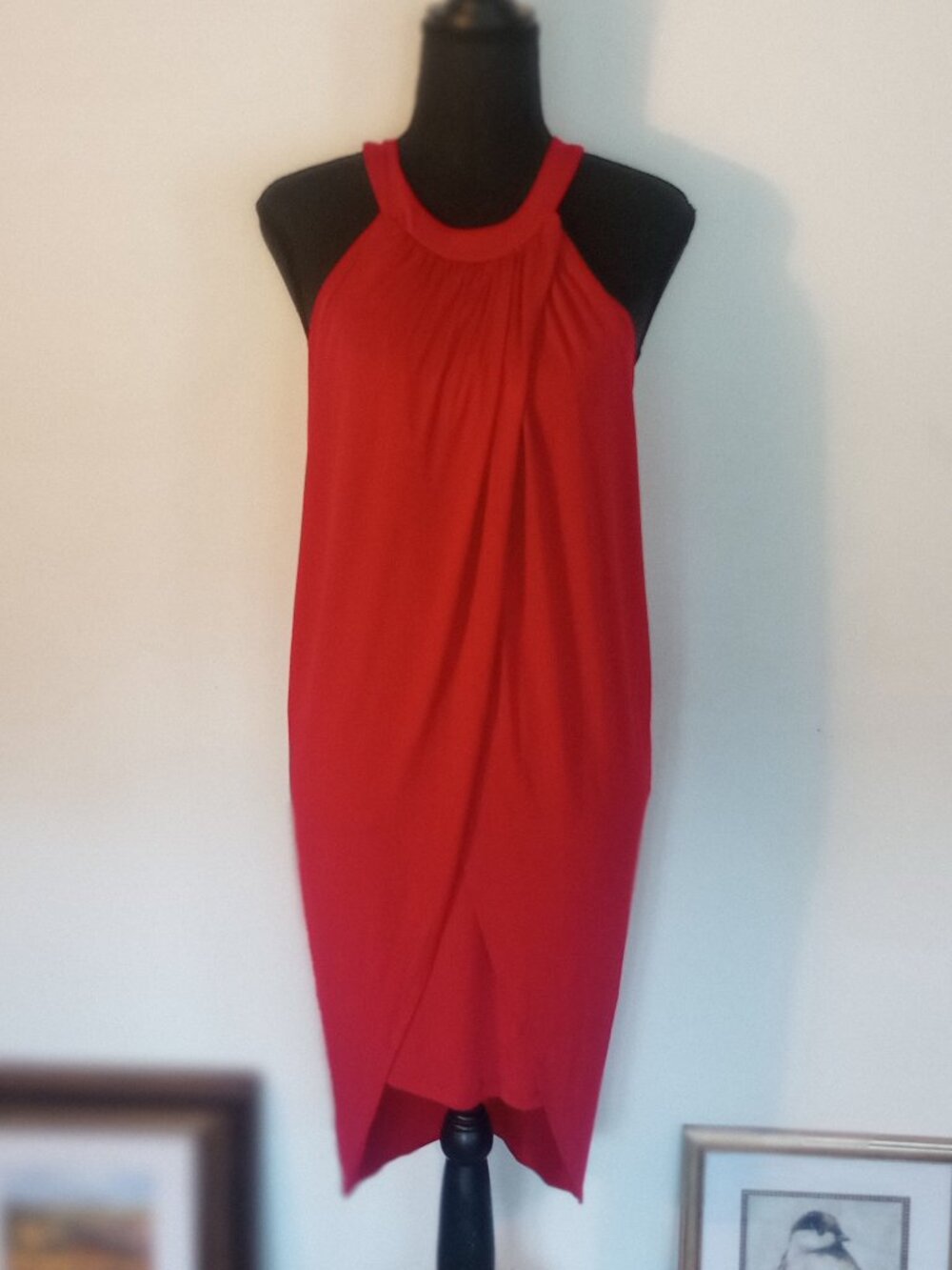 Red, Slinky Dress / Size Medium / by Elegan zarella